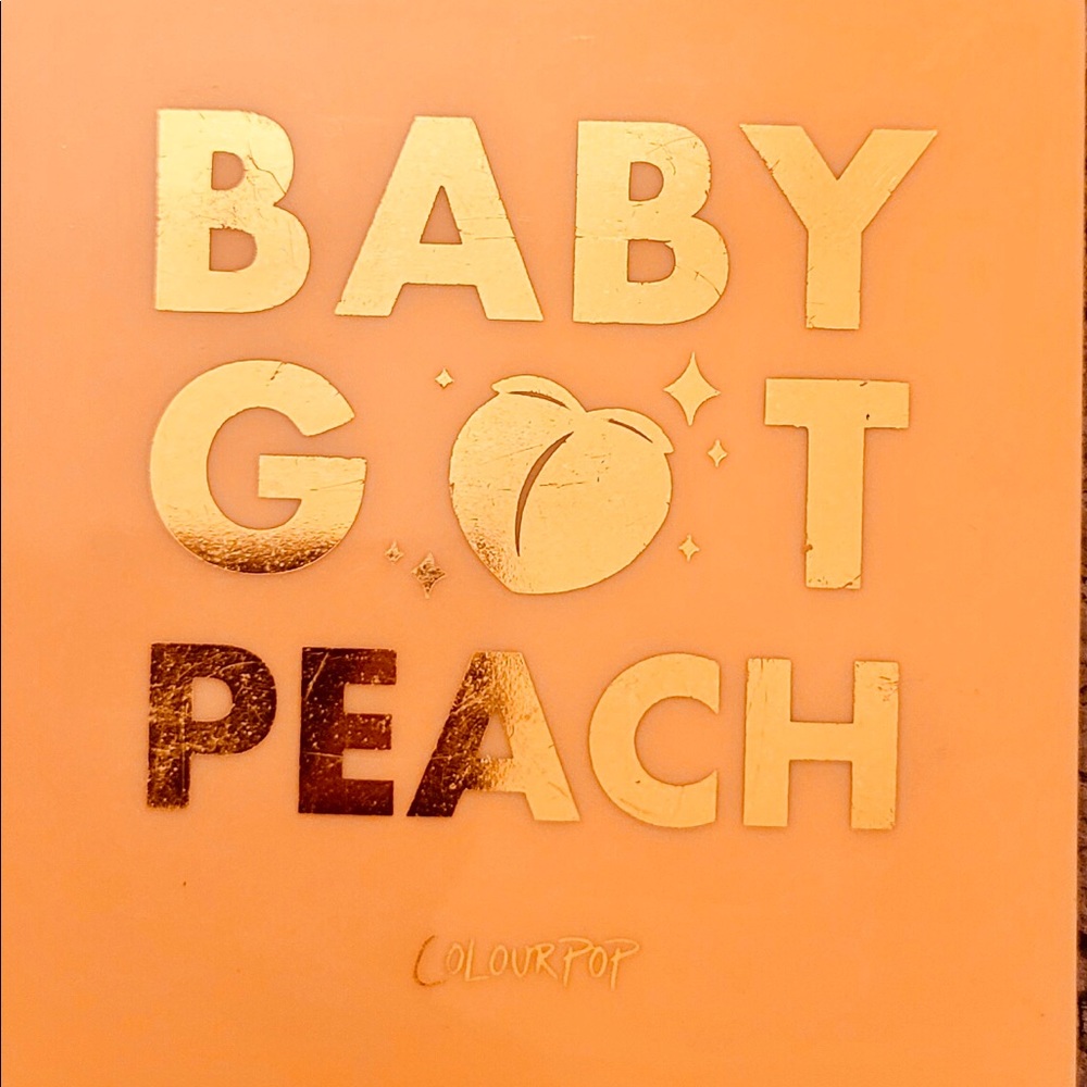 Baby got peach colourpop